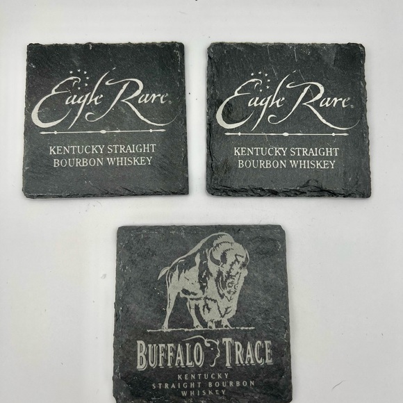 🔥Kentucky Bourbon Slate Coasters (Set of 3 ) - Picture 1 of 2